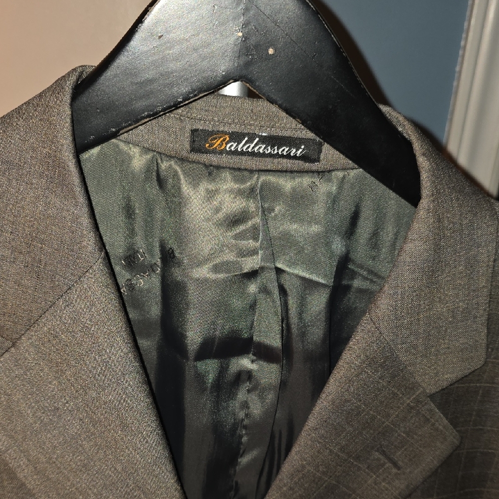 Baldassari Men's Elegant Brown Blazer And Pants